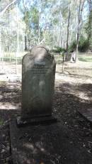 
Edith Lilian CURTIS
d: 29 Oct 1923, aged 28
Tamborine Plunkett Road Cemetery (Cedar Creek)

