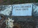 John CREAMER B: 1905 D: 1957  Tamborine Catholic Cemetery, Beaudesert  