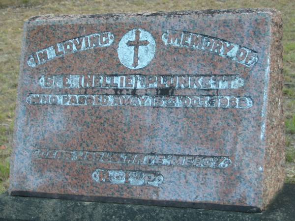S E (Nellie) PLUNKETT  | 15 Oct 1968  |   | Tamborine Catholic Cemetery, Beaudesert  |   |   | 