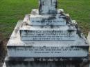 
Grenville Arthur KINGSLEY
(youngest son of ) Charles KINGSLEY
(canon of Westminster and rector of Eversley)
(wife) FANNY (KINGSLEY)
b: Eversley 12 Apr 1858,
d: Hollow, Queensland, 18 May 1898
Tamrookum All Saints church cemetery, Beaudesert 
