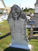 
Ernst Wilhelm RECK,
born 23 April 1928 died 30 April 1912,
dear? Albertiene RECK;
Tarampa Apostolic cemetery, Esk Shire
