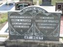 
Anna A LITZOW
14 Sep 1955 aged 61
August F W LITZOW
14 Aug 1974 aged 84
Tarampa Baptist Cemetery, Esk Shire
