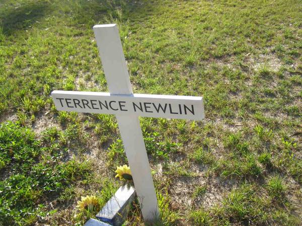 Terrence NEWLIN;  | Tea Gardens cemetery, Great Lakes, New South Wales  | 
