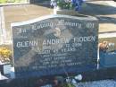 
Glenn Andrew FIDDEN,
3-4-1961 - 30-12-2006 aged 45 years,
husband father;
Tea Gardens cemetery, Great Lakes, New South Wales
