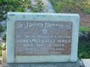 
James Melville JONES,
husband father,
died 4 Feb 1954 aged 32 years;
Tea Gardens cemetery, Great Lakes, New South Wales

Research contact: Kathryn Jones Lucas kjlresearch@hotmail.com

