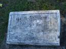 
Gladys ORONKETT,
died 26-12-90 aged 73 years;
Tea Gardens cemetery, Great Lakes, New South Wales
