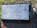 
Brian,
infant son of Beryl & Clarrie ROBARDS,
died 4-4-1935 aged 5 days;
Tea Gardens cemetery, Great Lakes, New South Wales
