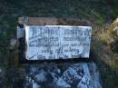 
Chris ROBINSON,
died 9 Dec 1916 aged 21 months,
son;
Tea Gardens cemetery, Great Lakes, New South Wales
