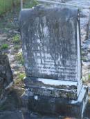 
Archibald MCRAE,
husband father,
died 15 Jan 1914 aged 38 years 11 months;
Tea Gardens cemetery, Great Lakes, New South Wales
