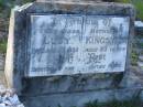 
Lucy KINGSMILL,
mother,
died 6 April 1933 aged 83 years,
erected by sons;
Tea Gardens cemetery, Great Lakes, New South Wales
