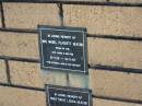 Mabel Plackett HEATON
(widow of James H HEATON)
B: 21 May 1881
D: 19 May 1967
The Gap Uniting Church, Brisbane