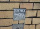 Michael Angelo FITZGERALD
13 Nov 2003
aged 95
The Gap Uniting Church, Brisbane