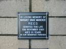 Margaret Grace Mackenzie REES
10 Nov 2001
aged 91
The Gap Uniting Church, Brisbane