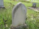 
William BARRISKILL,
died April 1898;
Eliza BARRISKILL,
died Nov 1899;
Tiaro cemetery, Fraser Coast Region
