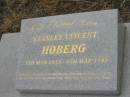 
Stanley Vincent HOBERG,
5 Mar 1915 - 6 Mar 1985,
remembered by Merryl, Morgan & Gwenda;
Tiaro cemetery, Fraser Coast Region
