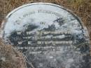 
W.H. STEPHENSON,
son of W.E. STEPHENSON,
died 14 Oct 1892 aged 13 years;
Tiaro cemetery, Fraser Coast Region
