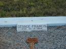 
George Francis KEOGH,
died 20-9-1949;
Tiaro cemetery, Fraser Coast Region
