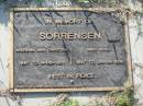 
Aserenia Ann Christina SORRENSEN,
1847 - 4-08-1931;
Hans Neils SORRENSEN,
1847 - 24-08-1935;
Tiaro cemetery, Fraser Coast Region
