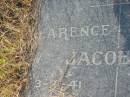 
Clarence JACOBSEN,
died 3-7-41 aged 3 years;
Tiaro cemetery, Fraser Coast Region
