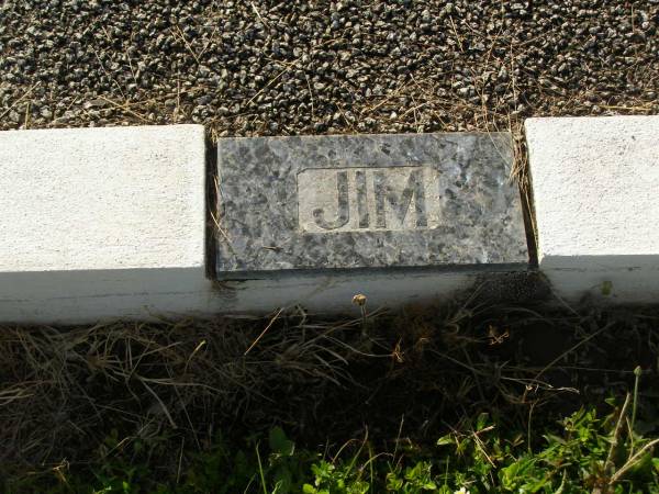 James Norman (Jim) GROUNDWATER,  | son brother,  | born 27 Oct 1930,  | died 24 Jan 1994;  | Tiaro cemetery, Fraser Coast Region  | 
