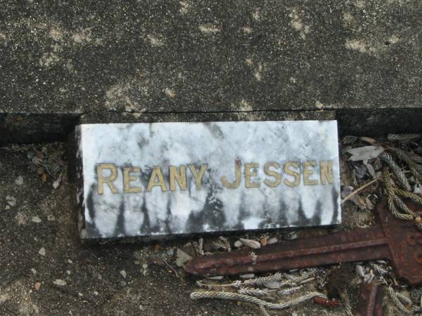 Reany JESSEN;  | Tiaro cemetery, Fraser Coast Region  | 