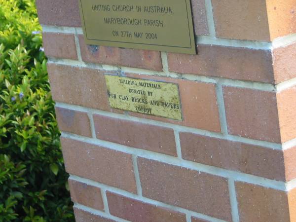 Tiaro cemetery, Fraser Coast Region  | 