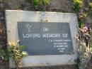 
J.B. OCONNOR (Barry),
died 3 Dec 2003 aged 55 years;
Toogoolawah Cemetery, Esk shire
