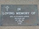 
Eric Alexander GORRIE
16 Apr 1984 aged 70
Toogoolawah Cemetery, Esk shire
