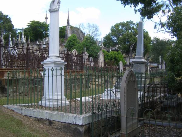 Toowong Cemetery por: 13, sect: 55, grave:4;  | Hobbs William, 09 / 12 / 1890;  | Bourne Emily, 24 / 01 / 1915;  | Hobbs Ann, 02 / 10 / 1875;  | Bourne Cicely Orton, 20 / 06 / 1908, 18 years;  | Hobbs Anna Luisa, 14 / 02 / 1914;  | Hobbs Edwin, 14 / 06 / 1929, 53 years;  | Bourne Clfred Edward, 26 / 07 / 1972, 0 years;  | Bourne Muriel Eleanor, 06 / 11 / 1964;  | Bourne Joseph Orton, 28 / 11 / 1931, 87 years;  |   | Edward HOBBS,  | d: Redcliffe 4 Jan 1875, aged 13yrs 9Mon;  | Alfred HOBBS,  | d: 30 Nov 1878, aged 19;  |   | Arthur HOBBS,  | d: 24 Feb 1926, aged 55;  |   | Edwin HOBBS,  | d: 13 Jun 1929, aged 53;  | Alice Mary Graham,  | d: 29 Jul 1944, aged 71;  |   | Anna Louisa HOBBS,  | d: 13 Feb 1914, aged 79;  |   | William HOBBS;  |   | Cicely Orton BOURNE,  | d: 19 Jun 1908, aged 18;  |   | Emily (BOURNE),  | wife of J O BOURNE,  | d: 23 Jan 1815, aged 56;  |   | Joseph Orton BOURNE,  | d: 27 Nov 1931 aged 87;  | Joseph William (Jack) BOURNE,  | d: San Francisco 7 Sep 1934, aged 36;  | Muriel Eleanor BOURNE,  | d: 9 Feb 1962, aged 76;  | 