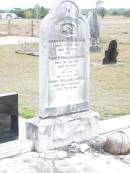 
Johanna Wilhelmina LOWEKE,
died 4 Aug 1927 aged 83 years;
Wilhelm Friederich LOWEKE,
died 20 Sept 1927 aged 91 years;
Henry William LOWEKE, son,
died 25 June 1951 aged 73 years;
Upper Caboolture Uniting (Methodist) cemetery, Caboolture Shire
