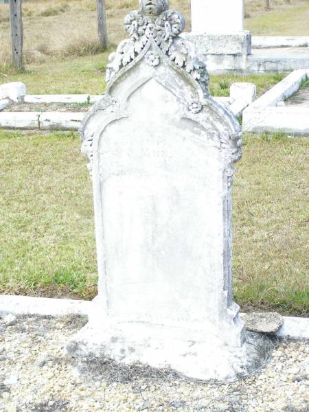 Ann, wife of Jonathan LITHERLAND?,  | died 10 Feb 1894 aged 74 years;  | Upper Caboolture Uniting (Methodist) cemetery, Caboolture Shire  | 