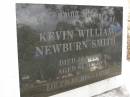 Kevin William Newburn SMITH, died 16-1-2002 aged 84 years; Upper Coomera cemetery, City of Gold Coast 