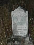 Anna Mary Louise SCHULTZ
geb 2 Nov 1871
gest 14 Sep 1882
Vernor German Baptist Cemetery, Esk Shire