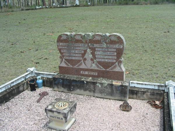 Francis W HINE  | 11 Sep 1951, aged 83  | Elspeth HINE  | 25 Aug 1967, aged 82  | Wivenhoe Pocket General Cemetery  |   | 