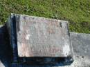 
Mary Jane EATON,
died Aug 1955;
Charles Edward EATON,
died Feb 1959;
John Alexander EATON,
died Apr 1971;
Dulcie EATON,
died Feb 1924;
Woodford Cemetery, Caboolture
