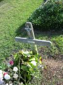 
Daphne Florence STOKES,
2-4-31 - 23-3-99;
Cathy Marie STOKES,
8-5-57 - 8-6-74,
with her mother;
Matthew Robin STOKES,
24-11-74 - 9-10-96,
with his mother;
Woodford Cemetery, Caboolture
