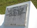 
Jack Cecil SIRL,
husband father father-in-law grandfather,
died 9 March 1973 aged 54 years 3 days;
Woodford Cemetery, Caboolture
