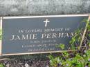 
Jamie PERHAM,
born 29-8-81 died 29-9-81;
Woodford Cemetery, Caboolture
