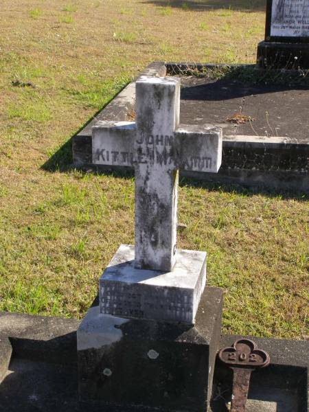 John Kittle Wyatt  | b: 8 Apr 1922, d: 9 Oct 1923  | Woodhill cemetery (Veresdale), Beaudesert shire  |   | 