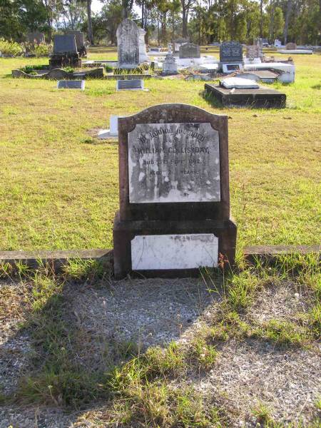 William Collis Day  | 9 Sep 1912, aged 26  | Woodhill cemetery (Veresdale), Beaudesert shire  |   | 