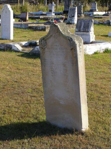 William Banks  | 2 Jan 1876, aged 25  | Woodhill cemetery (Veresdale), Beaudesert shire  |   | 