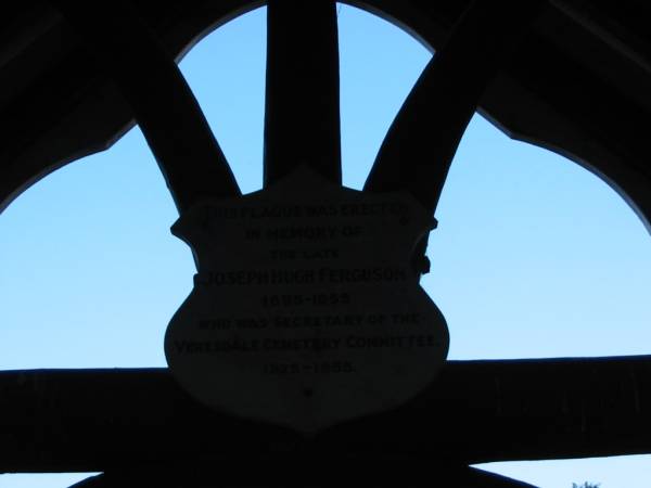 Joseph Hugh FERGUSON  | 1895 - 1955  | Woodhill cemetery (Veresdale), Beaudesert shire  | 