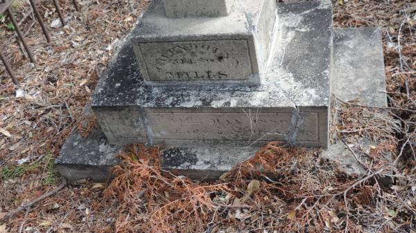 Gwendolyn Nelson MILLS  | d: 11 May 1880 aged 6? years and 3 months  |   | Yandilla All Saints Anglican Church with Cemetery  |   | 