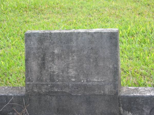 research notes: except for headstone being a different style from the wife's a few month's earlier, maybe:  | James Brown Wardrop  | b: Jun 1850  | d: 25 Aug 1921  |   | Yandina Cemetery  |   | 