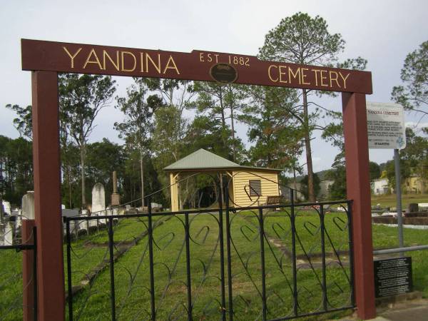   | Yandina Cemetery  |   | 
