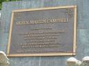 Derek Martin CAMPBELL b: 11 Oct 1983 d: 19 Mar 2005  Yandina Cemetery  