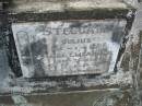 Julius STEGGALL d: 25 Mar 1950  Alice Elizabeth STEGGALL d: 23 Jul 1963  Yandina Cemetery   