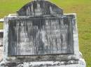 Emily ABLIN d: 13 Jul 1956 aged 70  husband Robert C ABLIN d: 24 Dec 1934 aged 49  Yandina Cemetery  