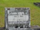 Constance L HORNE b: 1911 d: 1940  Yandina Cemetery  