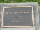 Jessie Louisa BOWDER d: 20 Dec 1924 aged 1y  Yandina Cemetery  